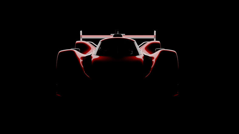Sportscar Silhouette On Black Background - The Art of Automotive Advertising: Shifting Gears in the Digital Age