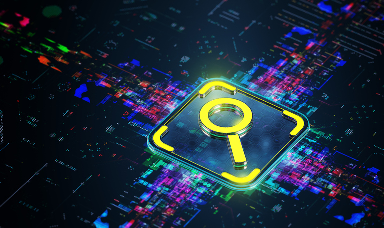 The Power Of Search Engine. Transforming Industries And Customer Service. A Look Into The Future Of Ai Search. Yellow...