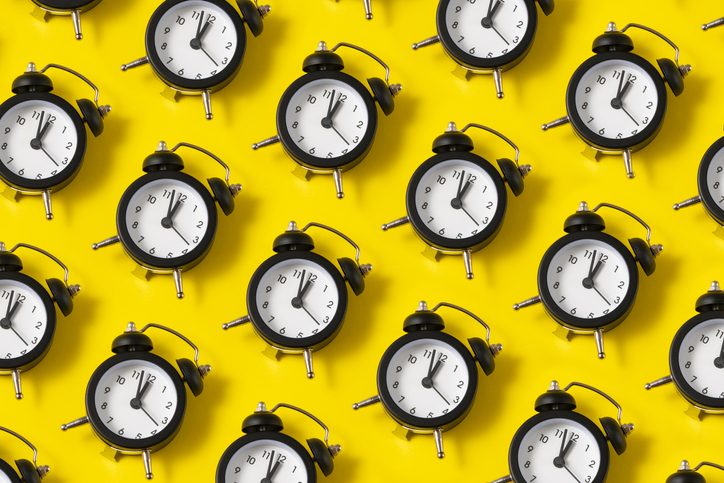 Alarm Clock Background - Repetition Is Your Friend, Until It Isn't