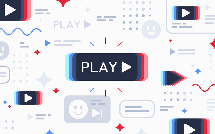 Play Video Button Background - Standing Out In A Skippable World (Understanding In-Stream Video ADs)