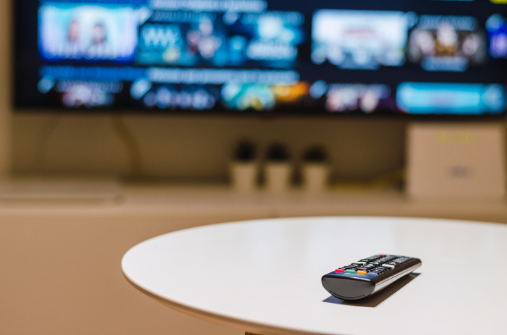 Remote Control, Smart Tv And Living Room - Television Attribution Technology