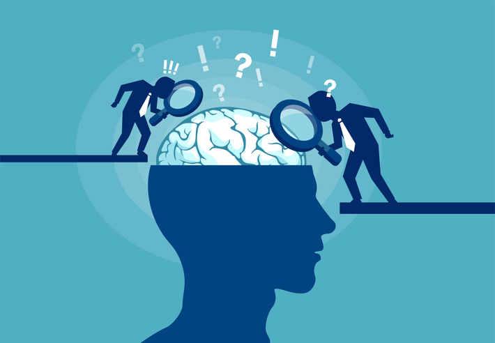 Concept Of Scientist Exploring Human Brain - The 4 P's Of Consumer Behavior Analysis