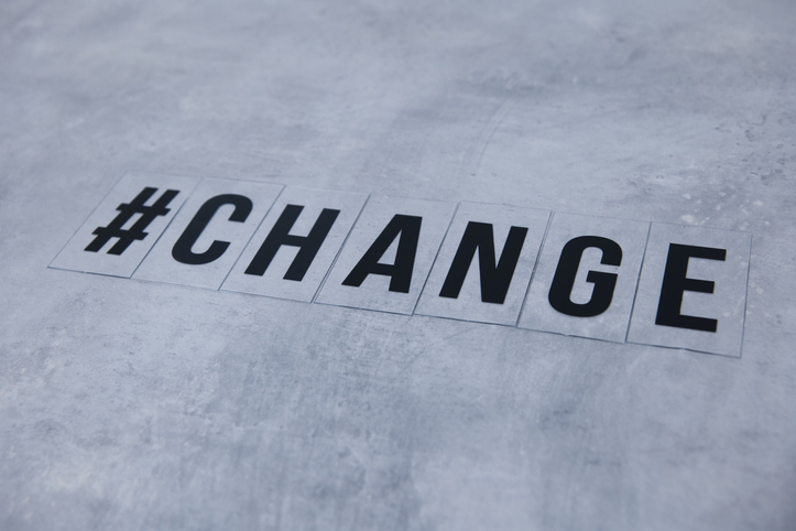 Abstract Symbol Image For Changing Times. - The (AD) Times...They Are A-Changin